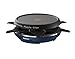 Tefal Neo Deco 6 RE12A4 6persona(e) 850W Nero, Blu griglia per raclette