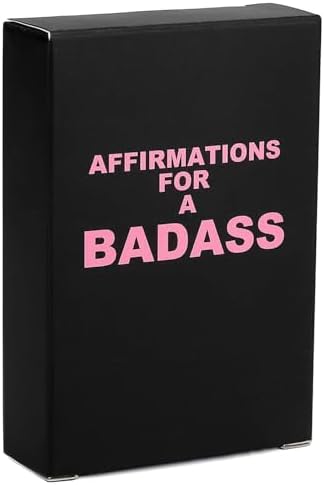 Badass Affirmation Cards - Daily Motivational and Inspirational Cards for Women