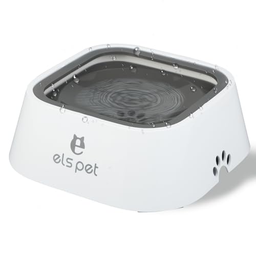 Bebedero Antigoteo para Perros y Gatos, Bebedero Gatos Antivuelco...