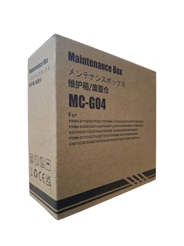 Image of MC-G04 Maintenance Cartridge Tank Waste Box Compatible with Canonn Pixma G1730, G1737, G2730, G2770, G3770, G3730, G4770 Printers