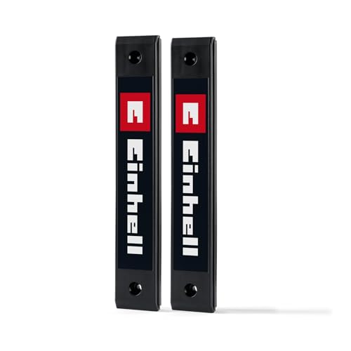 Original Einhell 2-tlg. E-Case Schienen-Set (2x Seitenhalterung passend für SEALED E-Cases Basis für weitere Halterungen belastbar bis 12 kg inkl. Schrauben zur Montage)