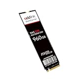 Addlink D60 960GB M.2 2280 High Endurance Enterprise NAS Internal SSD for Business Server Data Center, PCIe Gen4X4 NVMe 1.4 3D eTLC, Up to 6,000 MB/s, Durability of up to 1,400 TBW (ad960GBD60M2P)