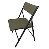 Chaise pliante en cuir synthétique de qualité supérieure : cette chaise dispose d'un siège en mousse haute densité pour un confort supérieur lors d'une utilisation prolongée. La housse en cuir synthétique durable est facile à entretenir, il suffit de l'essuyer avec un chiffon humide. Idéale pour différents environnements, cette chaise pliante combine style et fonctionnalité, ce qui en fait un complément parfait à votre maison ou votre bureau.