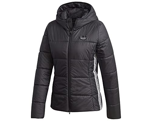 adidas Damen Slim Jacke, Black, D38