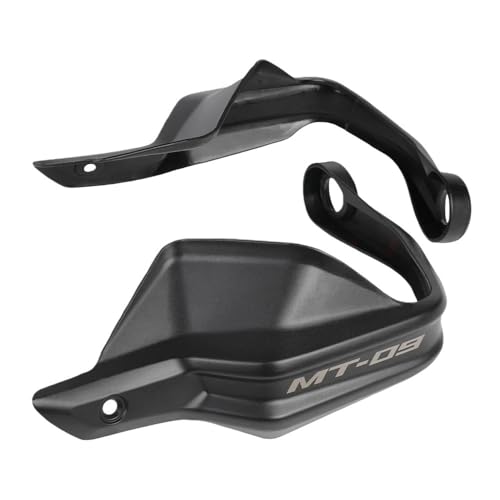Pare-brise et protège-mains MT 09 pour rouler au sec et protéger vos leviers de moto
