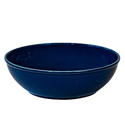 西海陶器(Saikaitoki) 波佐見焼 Common コモン ボウル 皿 ネイビー 直径約18cm 電子レンジ 食洗器対応 日本製 13233