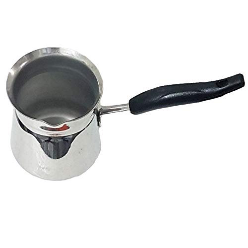 Cafeteira Ibrik para café turco colonial 570 ml em inox 2 peças