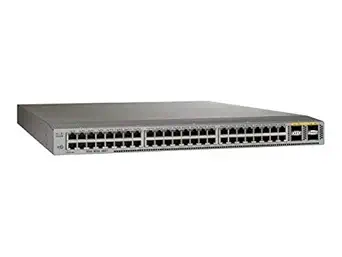 Cisco Nexus N3K-C3064TQ-10GT 48-Port 10GbE RJ45 & 40GbE QSFP+ Switch (Renewed)