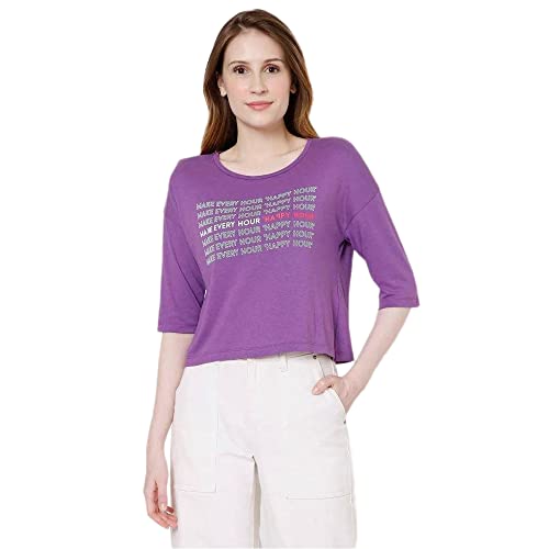 Image of VERO MODA Women's Floral Regular Fit T-Shirt