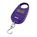 Ruilogod Electrónico del equipaje de la escala del peso Medida herramienta 25kg 55lb púrpura