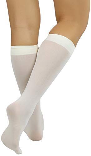 Image of ToBeInStyle Womens Pack of 6 Knee High Trouser Professional Socks