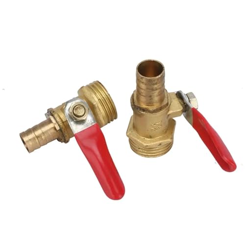 Fugas solucionadas con la válvula de bola de latón de 1/2 pulgada y conector de 12 mm 4