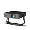 ?Native 1080P Projector?Smart Mini Projector with WiFi and Bluetooth, Auto Focus & Keystone Portable Outdoor Projector, VOPLLS 4K Support Home Theater Movie Proyector