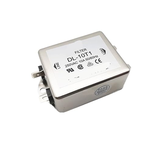 Filtro alimentacion monofasico 220V doble acción DL-10T1 que elimina ruidos eléctricos