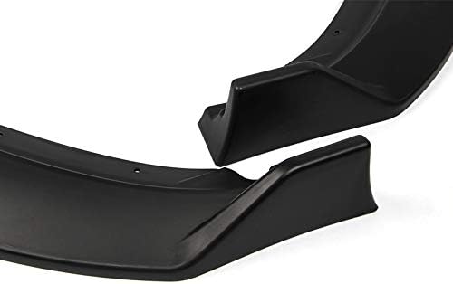 3PCS Front Bumper Lip Kit fit for Compatible with 2016-2019 BMW 3-Series F30 F35, Splitter Trim Protection Spoiler, Air-Dam-Chin-Diffuser (Unpainted Matt Black)