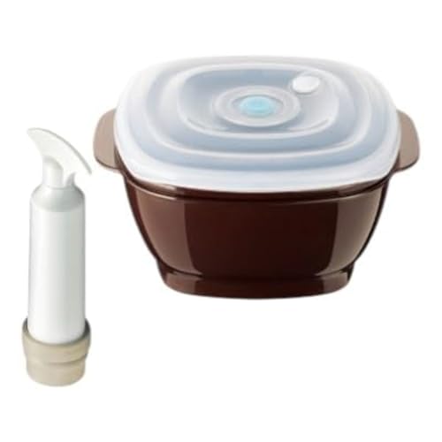 [ 真空おひつ ] 真空ポンプ付き 真空保存容器 電子レンジ対応 密閉 キッチン用品 日用品 アサヒ軽金属