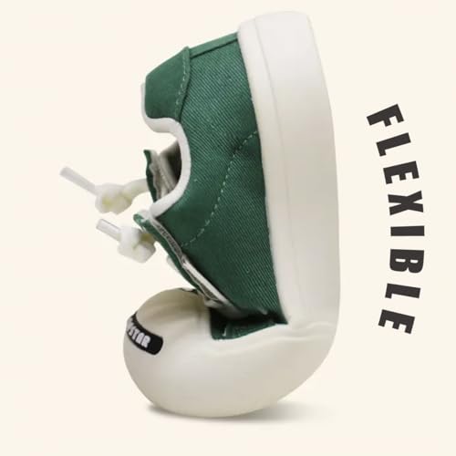 Kids Wide Toe Box Canvas Shoes Low Top Classic Canvas Sneakers Toddler Lace-up Fashion Casual Shoes for Boys and Girls3