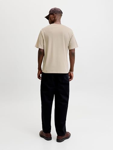 JACK & JONES Jjestar Jj Tee Ss Noos Homme T-shirt, Beige, M