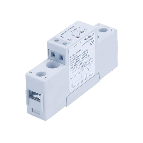 Relais statique SSR commande 90-250VAC sortie 480V module de puissance 10A