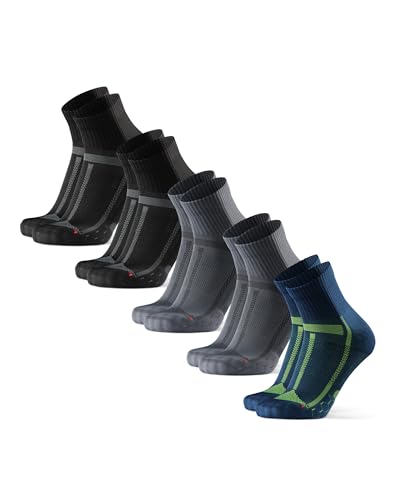 DANISH ENDURANCE Quarter Laufsocken, 5 Paar Knöchelhohe Sportsocken,...