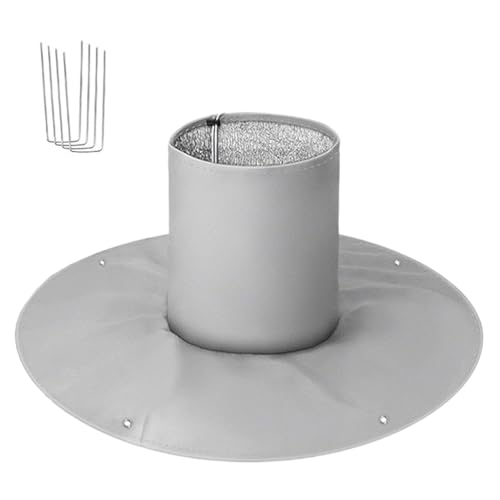 Protector térmico de raíz de palmera – Protector térmico para tronco de plantas | Manta para arbustos, jardín, parque infantil, piscina, parterre, acera, envolvente, parque de invierno, reutilizable