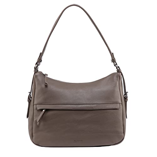 Sac à main porté épaule Rosa en cuir véritable fini le désordre dans vos affaires
