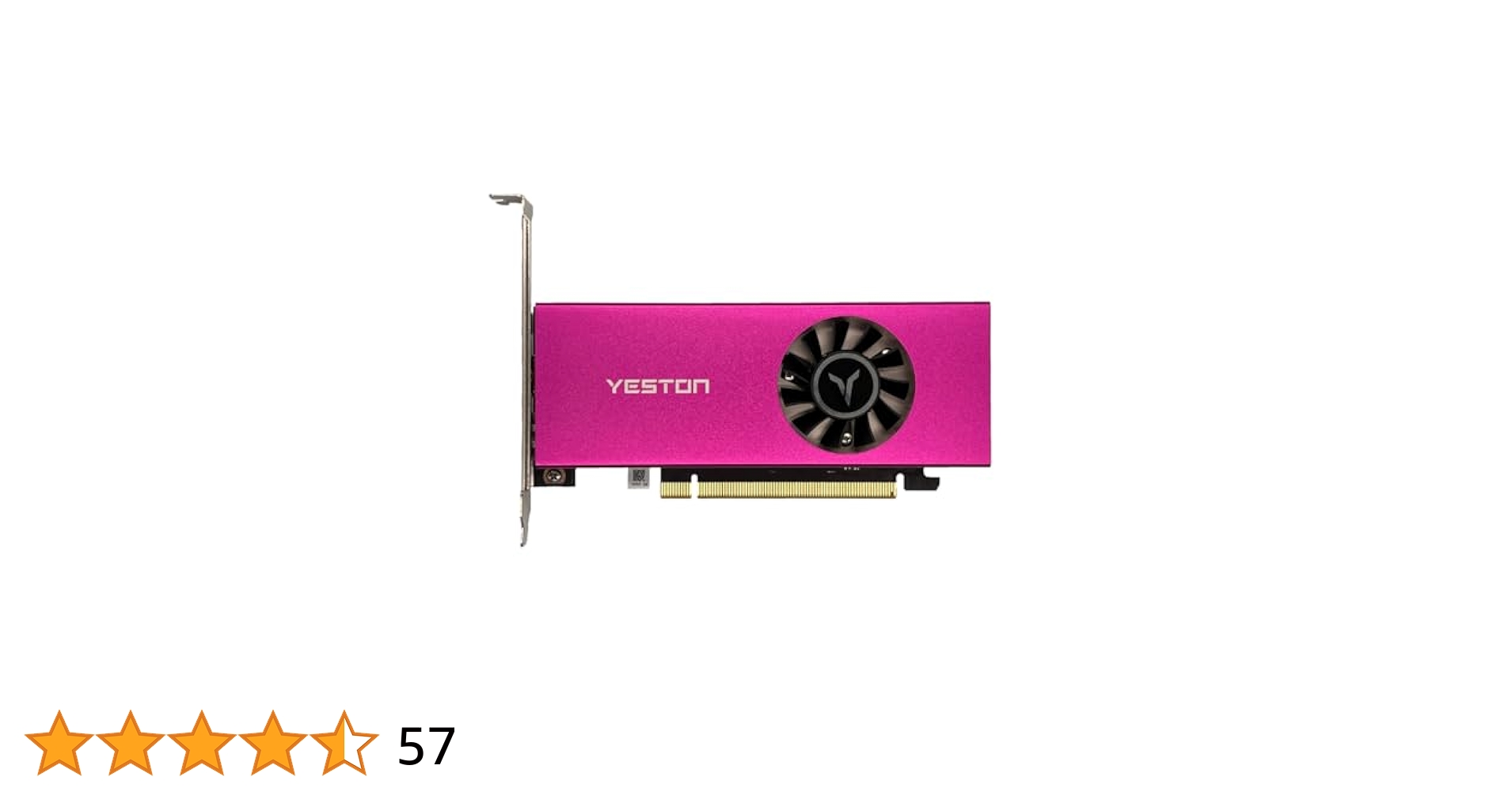 Yeston GeForce RTX 3050 6G LPシングルスロットグラボ Amazon | Yeston Gaming Geforce RTX 3050 6G 96ビット GDDR6
