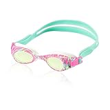 Speedo Kids Glide Print Goggle - Pink/Green