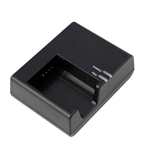 LC-E10 Charger Compatible with Canon LP-E10 Battery EOS Rebel T7,T6,T5,T3,T100,4000D,3000D,2000D,1500D,1300D,1200D Camera