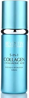 Reventin Collagen Serum with Hyaluronic Acid 1.5 Fl Oz. Hydrating serum targets dry skin, wrinkles, expression lines around lips.