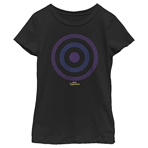 T-shirt fille Marvel Hawkeye imprimé avec un logo style graphique