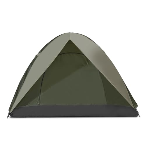 Camping Tent for 6-8 Person Waterproof/Windproof/Ventilation Family Dome Tents with Large Rainfly,Portable with Carry Bag Family Camping,Outdoor Hiking&Traveling