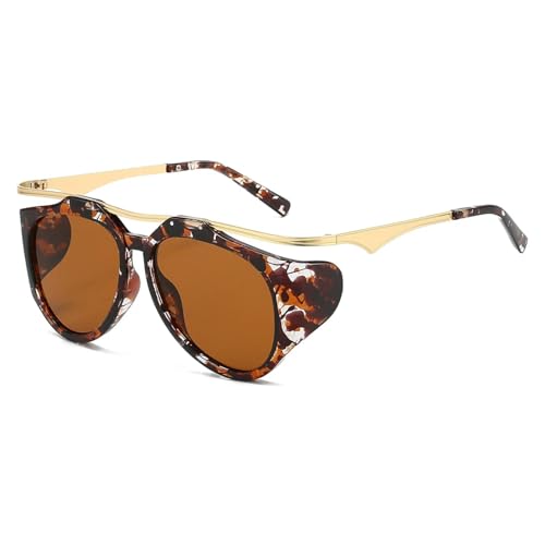Lunettes de soleil vintage verres dégradés pour masquer la fatigue avec style
