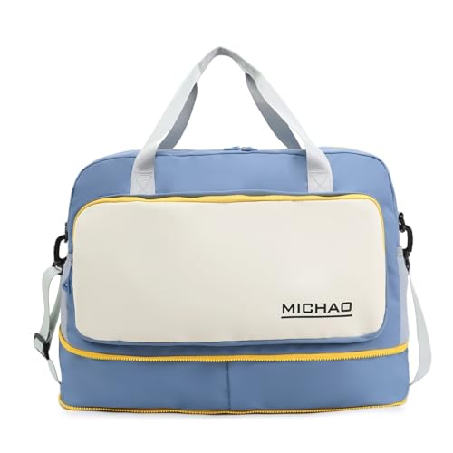 Gym Yoga Travel Bag Multi Functional Sports Duffle Bag For Fitness Workout Weekend Trips(Green)2