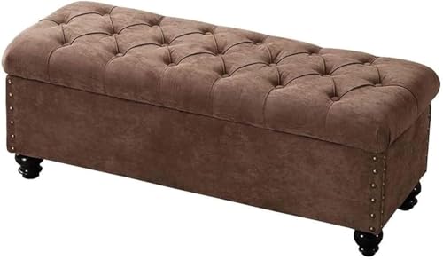Taburete de descanso para sofa y banco de almacenamiento multifuncion 2