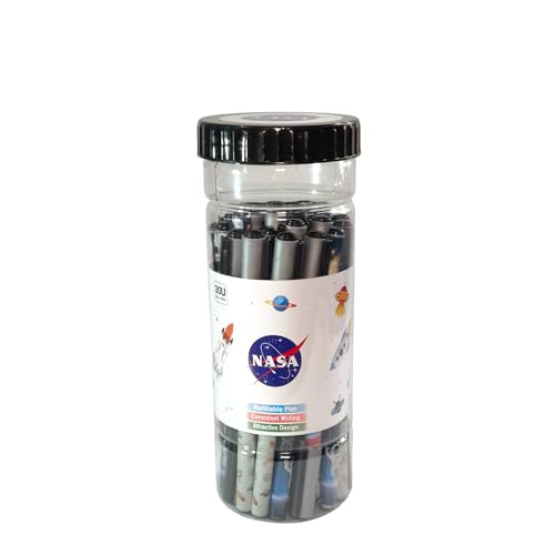 Image of Submarine 3026, 30 pcs Ball pens set for School and Office stationery, Original Design Approved by NASA, Black Ink Refill, Value Saver Pack, Multicolored, Perfect for corporate gifting