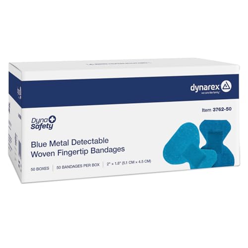 Bandages détectables en métal bleu pour éviter la contamination alimentaire