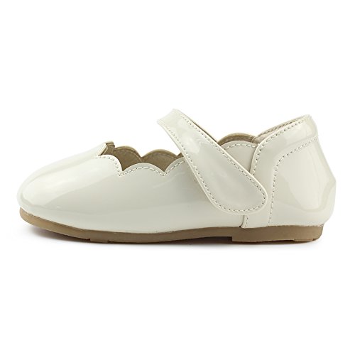 Kid Girl's Marry Jane Flat Shoes Strap Flower(Toddler/Little Kid)2