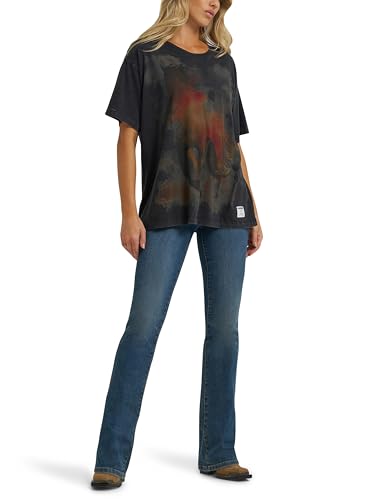 Wrangler Women's X Lainey Wilson Boot Huggers, Boho Wash, 24W x 34L4