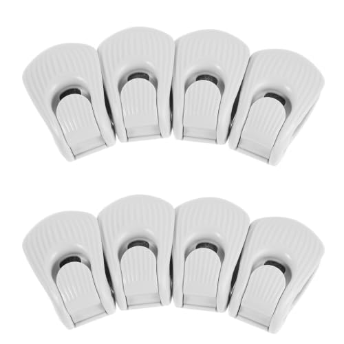8pcs Fishing Rod Holder Tube Clamp Plastic Clip