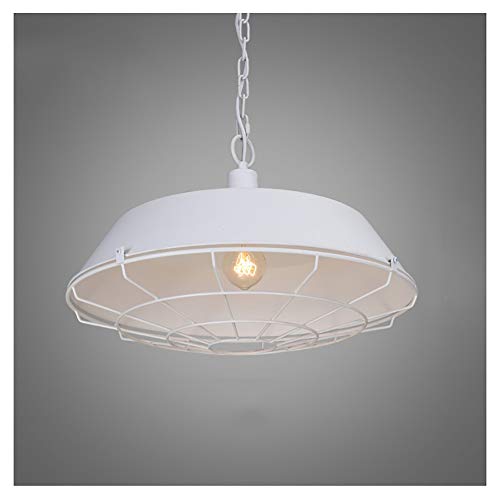 Suspension léger loft de plafond industriel au design vintage en métal brossé