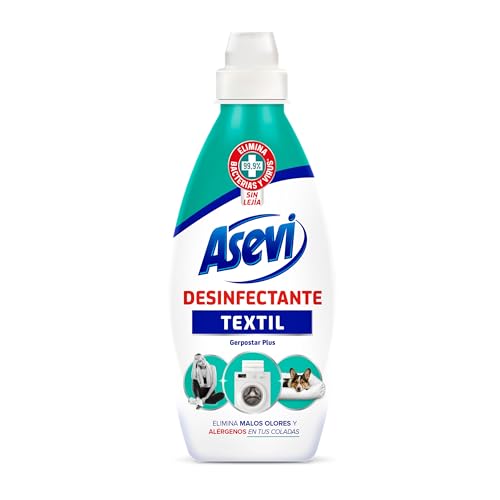 Asevi Desinfectante Textil 720ml - Elimina Malos Olores y Alérgenos