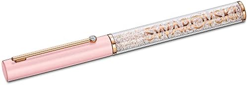 Swarovski Crystalline Gloss 5568756 – Penna a sfera, colore: rosa, placcata in oro rosa
