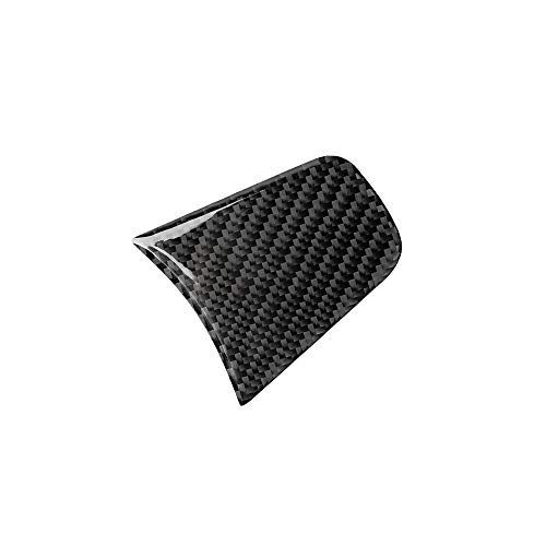 Zwbfu Substituição da tampa do volante do interior do carro para Tesla Model 3 Tampa de adesivo deco