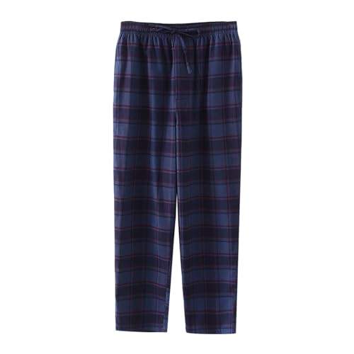 Pantalon pyjama homme flanelle chaude contre le froid pour un sommeil confortable