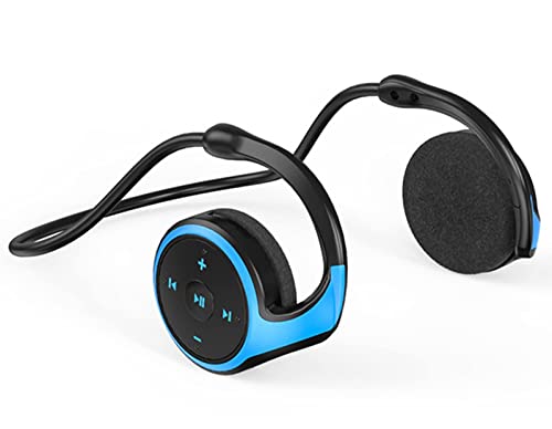 XUJAIOLQP Écouteurs stéréo sans Fil Bluetooth 5.0, Crochet d'oreille avec Microphone, Support Carte TF et Radio FM, étanche, résistant à la Transpiration...