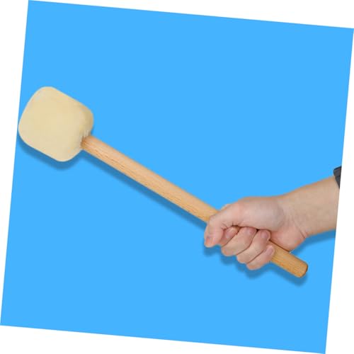 Maza para tambor con mango cómodo, accesorio para percusión para músicos y educadores miniatura 5