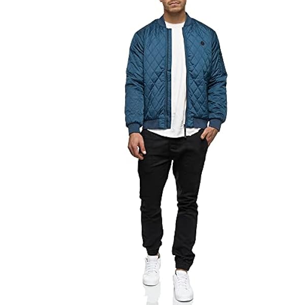 INDICODE Heren Novak Bomberjack met opstaande kraag