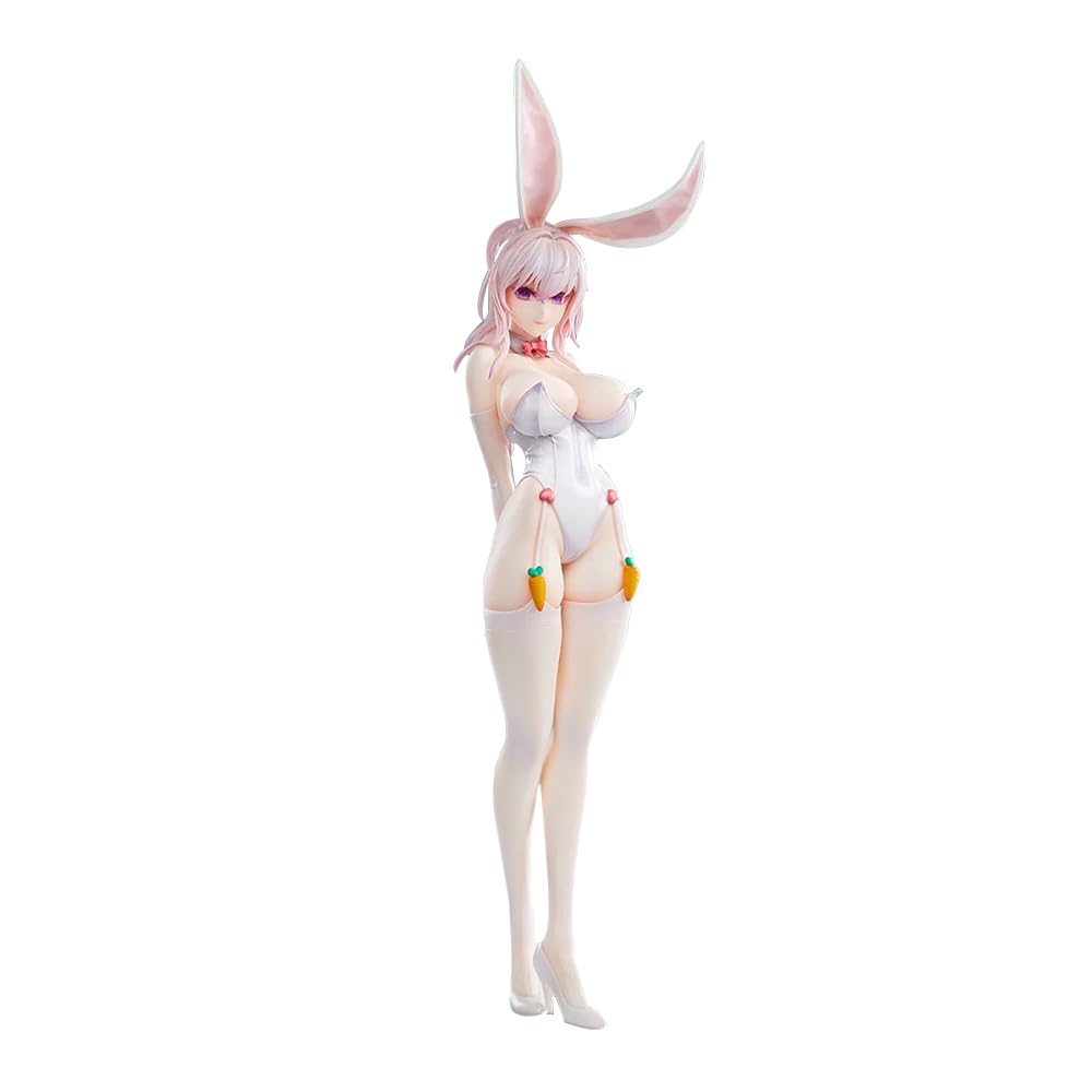 Zhongkaihua Bunny Girls White Figure 34CM Anime Illustration 1/6 Scale PVC Action Figure Model Ornament Home Decoration Birthday Gift for Anime Fans — image 1