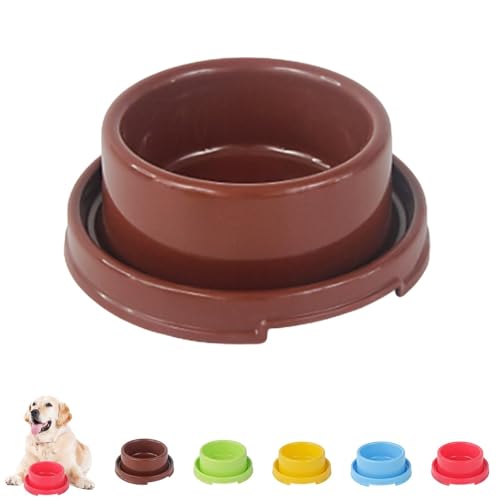 2 Piezas Tazón de Comida para Perros y Redondo Comedero de Antihormigas para Alimento y Agua Diseño Seguro y Conveniente para Mascotas,comedero Gatos Anti Hormigas